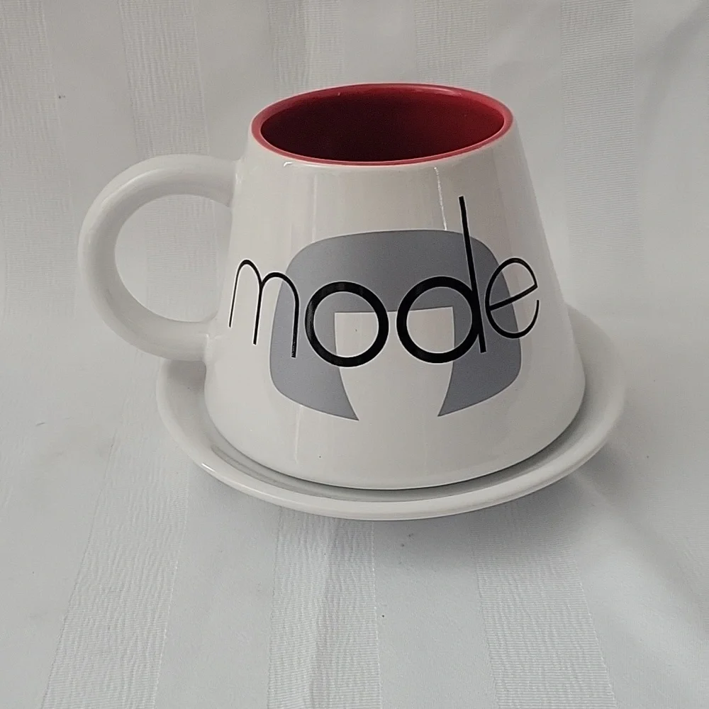 Disney Edna MODE Incredibles 2 It's My Way or the Runway Coffee Cup & Saucer Set